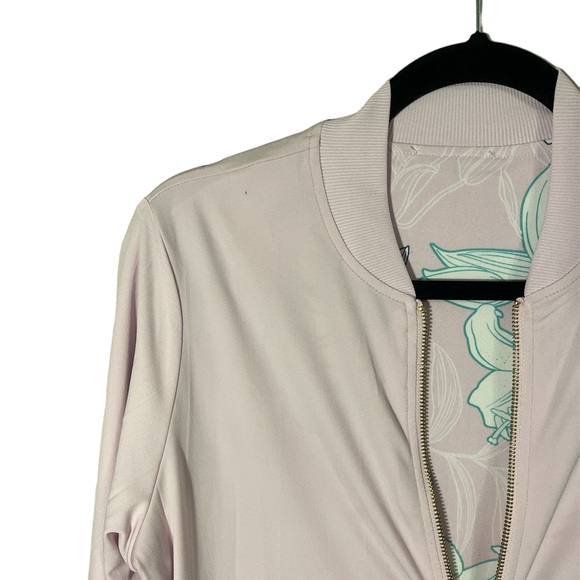 Iman | Gchic Reversible Stretch Knit Women’s Bomber Jacket Size XS - Picture 11 of 12